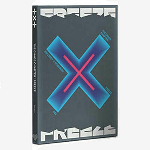 TXT [ THE CHAOS CHAPTER : FREEZE ] Album [ YOU ] VER. CD+88p Photo Book+Sticker Pack(1pack 2ea)+Lyric Book+Behind Book+Photo Card+1Original Story Photo Card+Poster(On Pack)+Post Card K-POP SEALED