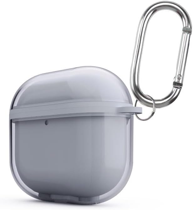 Zore Apple ile uyumlu Airpods 4 Zore Airbag 42 Askı Aparatlı Kulaklık Kılıfı Gri