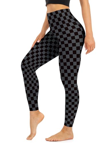 Blisset High Waist Leggings for Women - Opaque, Soft Tummy Control Athletic Pants for Yoga, Running, Workout and Gym