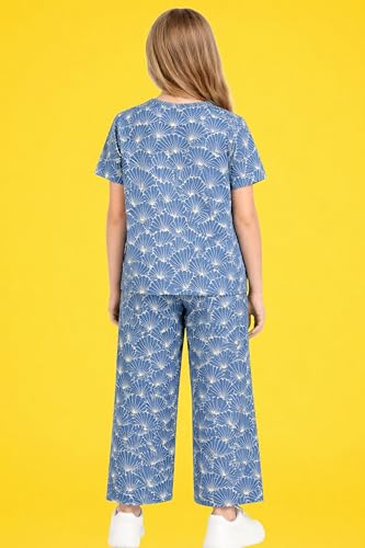 Image of TotzTouch Night Dress Kids Girls - Soft, Comfy & Adorably Stylish Printed Pyjama Set Age 6 Months to 15 Years