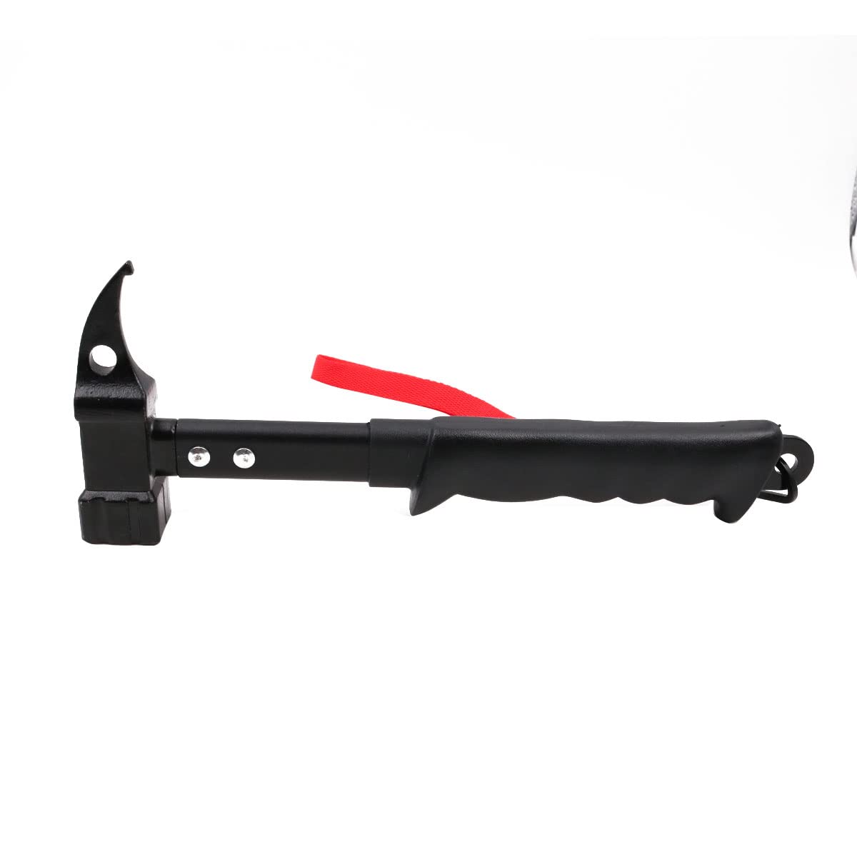 NUZAMAS Camping-Hammer Mit Abzieher Für Zeltheringe – 30 Cm, Robust & Griffig Mit Haltegurt