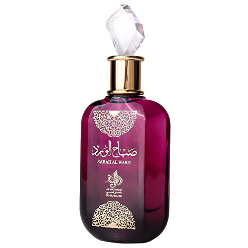 AL WATANIAH Sabah Al Ward luksusowy zapach dla kobiet, woda perfumowana 100 ml, kwiatowy i wyrafinowany zapach