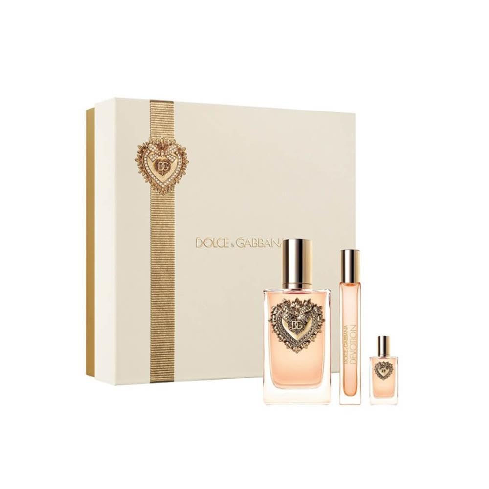 Devotion by Dolce and Gabbana for Women - 3 Pc Gift Set 3.3oz EDP