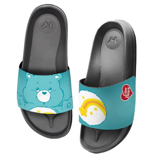 Popfunk Care Bears Wish Bear Unisex Adult Slides Sandals Officially Licensed Hypd Slydr Switch™3