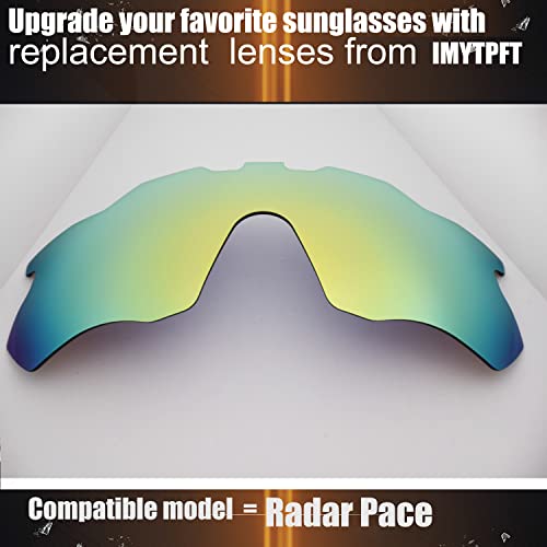 Écrans Remplacement Oakley Radar Pace Finition Or 24 Carats - 4