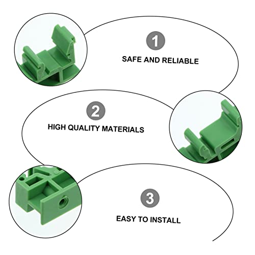 Support Din montage circuits PCB DOITOOL adaptateurs fixation rail Din pratiques