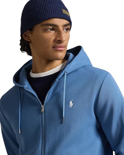 Image of POLO RALPH LAUREN mens Double-knit Full Zip Hoodie