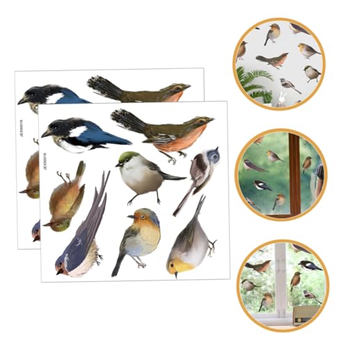 Décalcomanies vitres anti-collision Uonlytech haute qualité oiseaux - 8