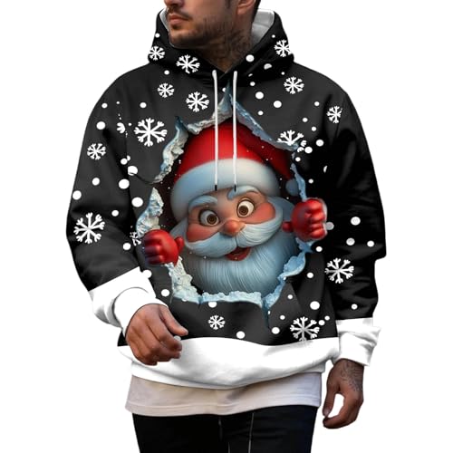 Sweat à capuche polaire festif idéal pour les soirées froides en famille