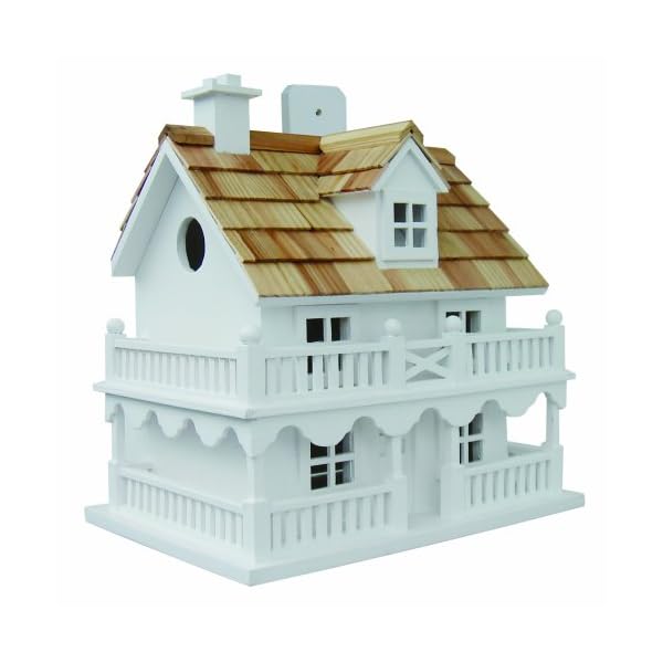 Home Bazaar Hand-made Novelty Cottage Bird House - Bird Friendly Home Decor
