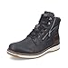 Produktbild Rieker Herren Schnürstiefeletten 39440, Männer Stiefeletten, wasserabweisend, riekerTEX,uebergangsschuhe,schwarz (00),43 EU / 9 UK