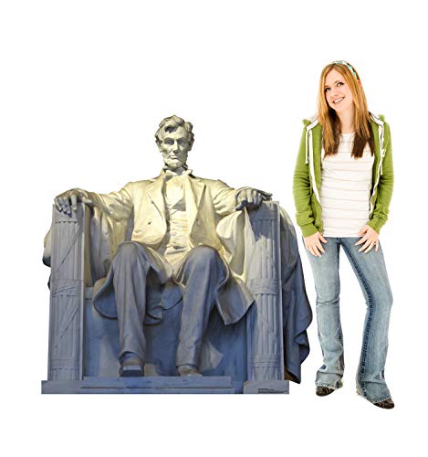 Image of Cardboard People Lincoln Memorial Life Size Cardboard Cutout Standup