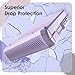 JETech Case for Samsung Galaxy Z Flip 5 2023 with Hinge Protection, Heavy Duty Rugged Protective Hard PC Phone Cover, Anti-Fingerprint Matte Finish (Light Purple)