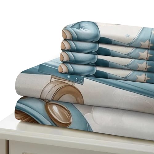 Housse de couette aztèque 200x200 parure de lit microfibre double