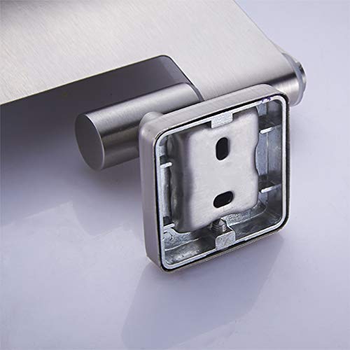 Miniatura 6 de Vasdev Portarrollos De Papel Higiénico Soporte De Ahorro De Espacio Premium 304 Rollo De Acero Inoxidable Organizador De Papel Estante De Almacenamiento Estante Para Baño Cocina Hogar Ino