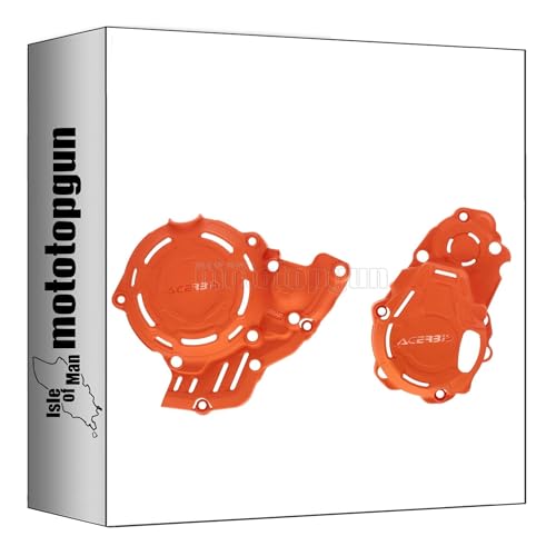 Protections carter Acerbis X-Power orange 2 : évitez les fissures sur votre KTM 250