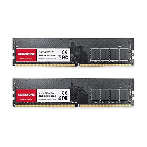 Gigastone 16GB DDR4-3200MHz Desktop RAM Cover