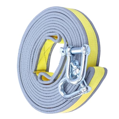 Cinta Remolque Cuerda de Remolque for automóvil, Gancho for Correa de Remolque, Ajuste Todoterreno, Remolque de tracción, Cable Resistente, Accesorio, Suministros de Emergencia con