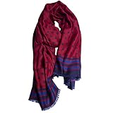 Bel tessuto e finiture curate. Questo tessuto effetto cashmere ha la capacità di assorbire l'umidità ed è traspirante. Di facile manutenzione: i colori rimarranno sempre vividi e brillanti, non sbiadiscono. La forma lunga, rettangolare con bordo rifinito ne fanno la sciarpa perfetta da avvolgere al collo. Una idea regalo perfetta per mariti e mogli, ragazzo o ragazza. Misura: 85 x 190 cm