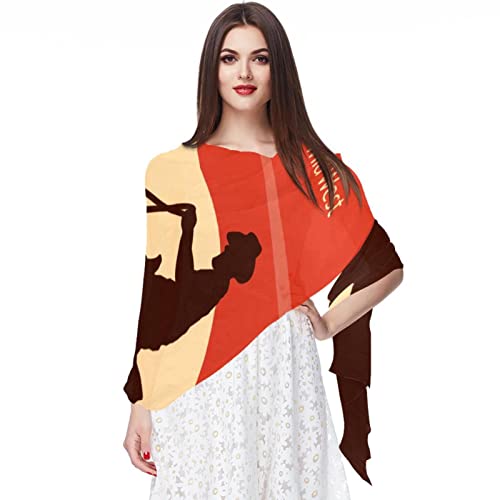 Foulard en mousseline de soie léger pour sublimer une tenue de plage d'été