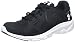 Under Armour Boys' Grade School Pace Running Shoes, Black/White, 6 M US Big Kid