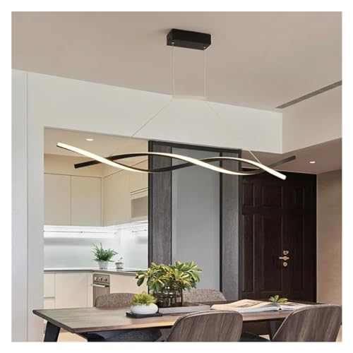 Suspension LED de cuisine rotative haut de gamme au design minimaliste et chic
