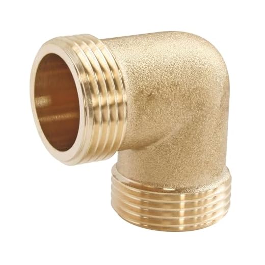 SOMATHERM FOR YOU - Latón Codo de 90 ° - 15/21 Hombres Doble