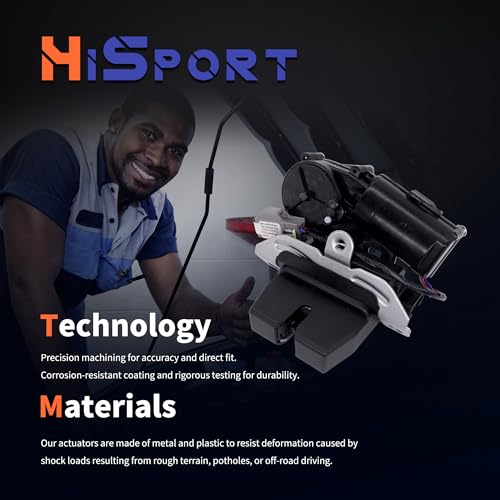 Image of HiSport Liftgate Hatch Lock Latch Actuator GJ5Z-7443150 - Compatible with Ford Edge Escape 2017 2018 2019 - Replacement for GJ5Z-7443150 GJ5Z7443150 GJ5Z-7443150B GJ5Z7443150B