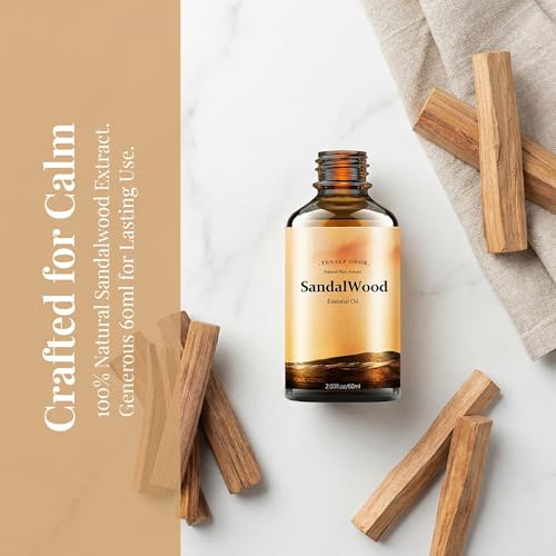 Aceite Esencial de Sándalo con Cuentagotas de Vidrio, 2.03 Fl Oz miniatura 2
