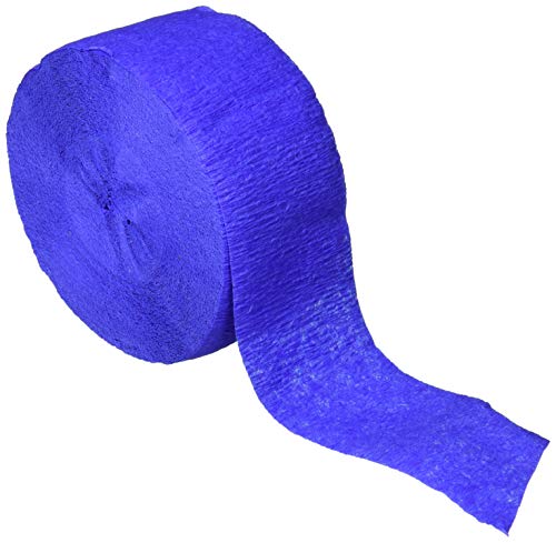 Party Crepe Streamer | Bright Royal Blue | 81'| Party Decor