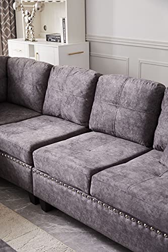 Ubgo NO Living Room Furniture Sets,Modular Sectional Sofa Set,L-Shape Couch Set thumb #5