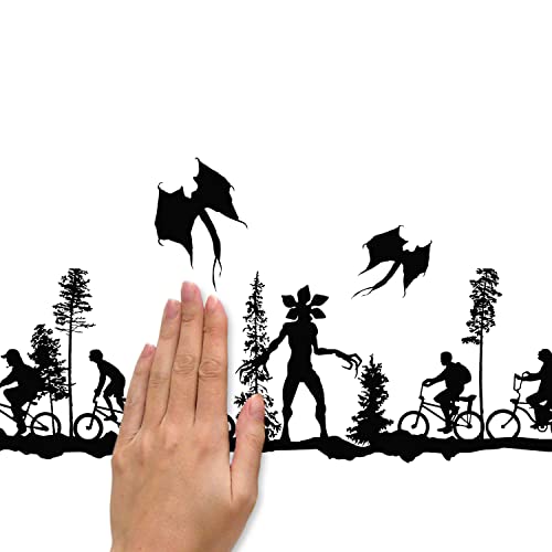 RoomMates Stranger Things Forest Scene Peel and Stick Wall Decals by RoomMates - Used condition - Image 3