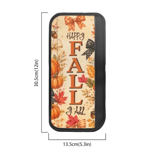 Image of Dreaweet Fall Pumpkin Bow Refrigerator Door Handle Covers Set of 4
