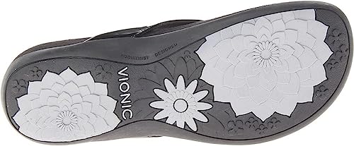 Image of Vionic Women's Rest Bella Toe Post Sandal- Supportive Ladies Orthotic Sandals that include Three Zone Comfort with Arch Support- Flip Flop for Ladies, Medium and Wide Width Size 5-12