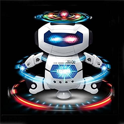 Buy Bristro Store Dancing Robot Toys for Kids 360° Body Spinning