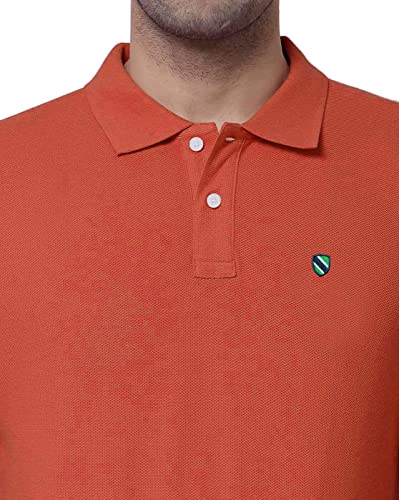 Image of Men's Casual Cotton Polo Tshirt (N1002-AIRFORCE mp)