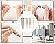 Premium Feinschnittklinge + Gehäuse, Kompatibel für Cricut Maker, Messerklinge mit Gehäuse, Air 2, Mit 2 30°Klingen, 2 45°Klingen, 2 60°Klingen, Kompatibel mit Explore Air/Air 2/Maker 3(Gold)