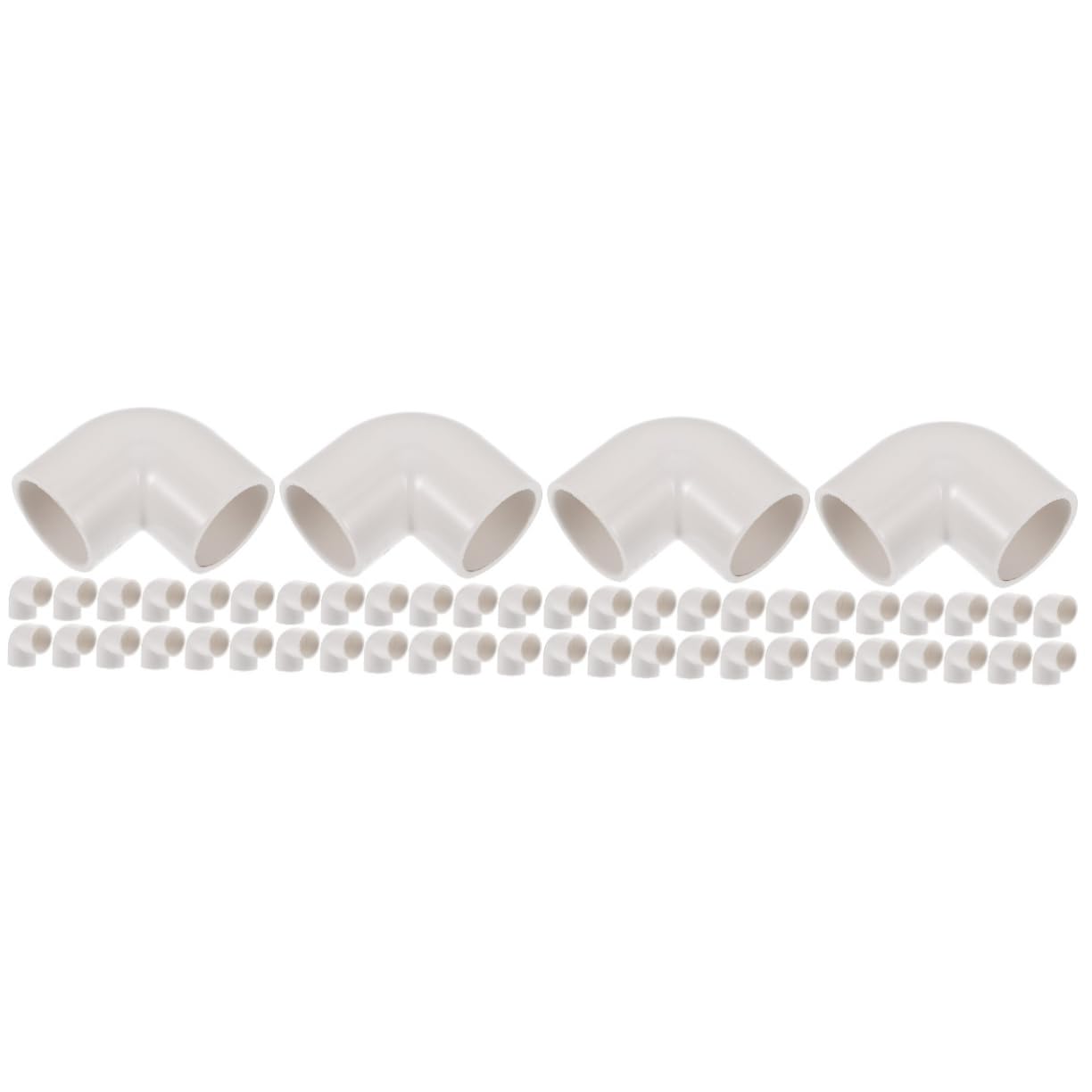 ifundom Accesorios De Codo Conector De Plástico Adaptador De Agua Adaptadores De Plástico Del Hidropónico Adaptadores A Granel El Plastico 20 Piezas*4
