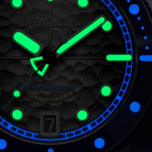 Image of Spinnaker Men's 42mm Challenger Automatic Watch with Solid Stainless Steel Bracelet SP-5159