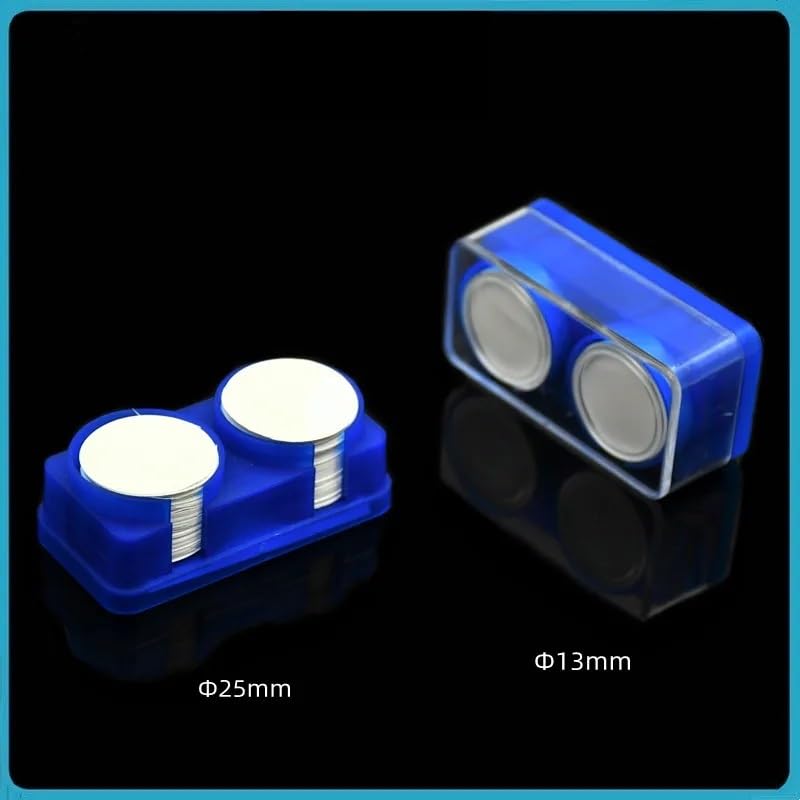 Microporous GF Filter Membranes 13mm & 25mm Diameter, 0.22um, 0.45um, 0.8um Pore Size, Hydrophilic Glass Cellulose, 80 Circles(GF13mmx0.22um)