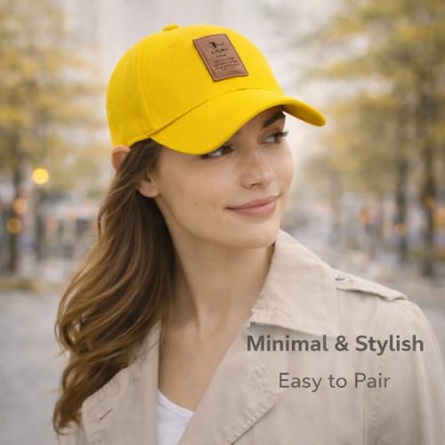 Image of Baseball Cap for Men Original Adjustable Unisex Cap, Mens Caps Stylish, All Sports Type Caps or Hats, Free Size, UV Protection, Sports Cap for Men's, Outdoor Casual Wear Cap (Pack of 2)