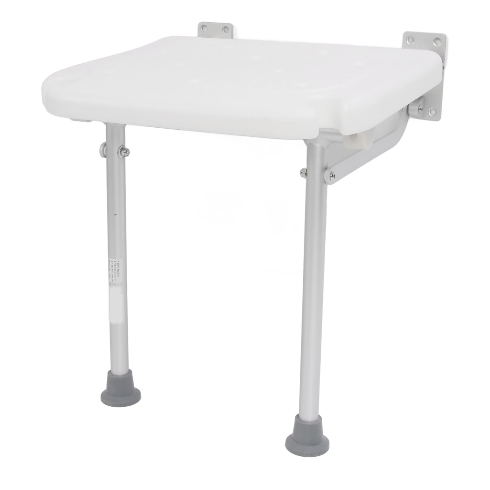 Folding Shower Seat Wall Mounted, Support 550Lbs, Save Space Fold Down Shower Seat, Slip Proof Shower Seat for Inside Shower,Bathroom Stool Chair for Elderly, Kids, Pregnant