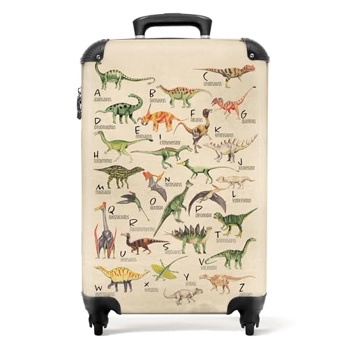 Noboringsuitcases.Com Maleta Infantil, Maleta Infantil Niño, Maleta Niños Con Ruedas, Maleta Cabina Niño, Maletas Infantiles Niño, Maletas Niño, Equipaje De Mano 55x40x20 Cm , Dinosaurios - Beige Noboringsuitcases.Com Maleta Infantil, Maleta Infantil Niño, Maleta Niños Con Ruedas, Maleta Cabina Niño, Maletas Infantiles Niño, Maletas Niño, Equipaje De Mano 55x40x20 Cm , Dinosaurios - Beige