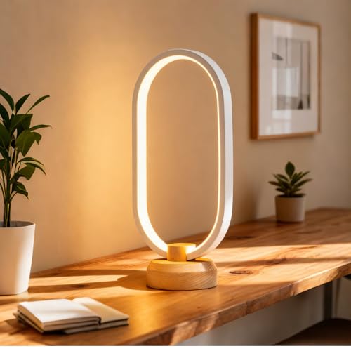 LED Wood Desk Lamp by Lonrisway