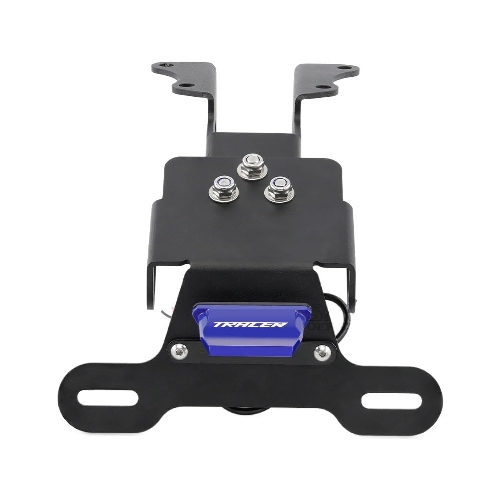 Kennzeichenhalter Motorrad Kennzeichenhalter, passend for Yamaha MT09 Tracer FJ-09 Tracer 900/9/GT 9GT 2015–2023, Motorrad-Tail Tidy Fender Eliminator Motorrad Kennzeichenhalter(Noir)