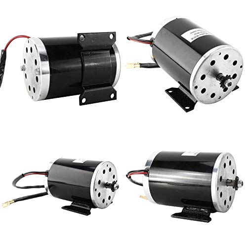 Yaegarden 1000W Electric Brush DC Motor 3000RPM DC Motor 48V Electric DC Motor Brushed Motor With Mounting Bracket