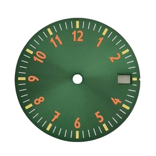 ZHGUIMING 28.5MM EHb`_C NH35 fW^_C O[ EHb`tFCX NH35/NH36/4R/7S[ugpEHb`ANZT[(Swirl marks green)