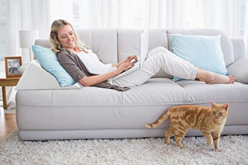 Coussin cale-dos pour lit canapé mousse de lecture triangulaire - 7