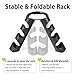 Neoprene Dumbbell Sets with Rack, Dumbbell Hand Weight Set Strength Training for Women, 3 Pairs Dumbbells Total 18 LBs Set