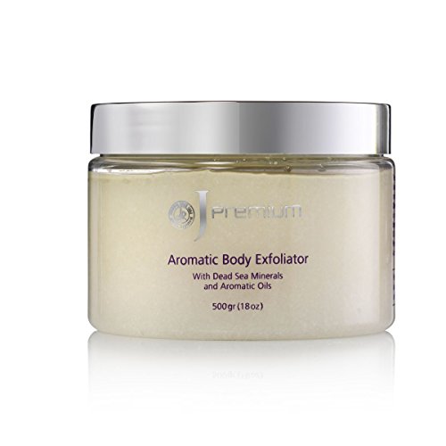 The Original Dead Sea Aromatic Body Scrub by Jericho - Dead Sea salts with Natural aromatic oils - Treatment with Dead Sea Minerals and Dead Sea Salts and oils